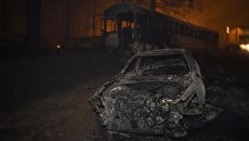 Лесной пожар в городе Парадайз в штате Калифорния Лесной пожар в городе Парадайз в штате Калифорния