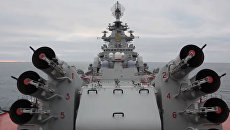 Кадры пусков ракето-торпед комплекса Водопад с крейсера Петр Великий Кадры пусков ракето-торпед комплекса Водопад с крейсера Петр Великий