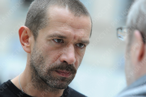 Владимир Машков на чрезвычайном съезде Союза кинематографистов в Москве Владимир Машков на чрезвычайном съезде Союза кинематографистов в Москве