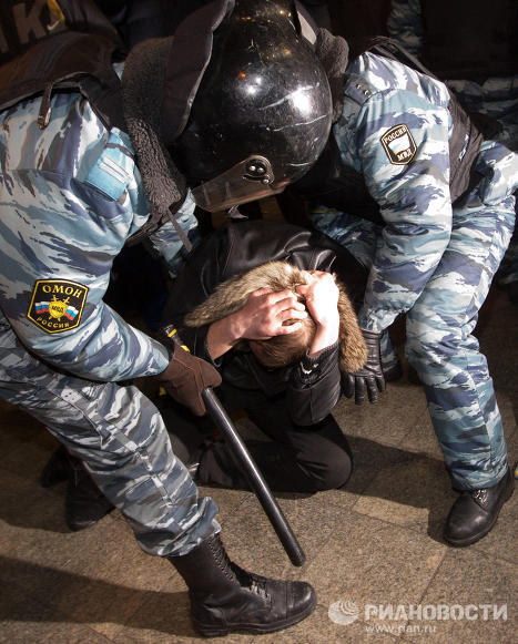 Ситуация на площади Киевского вокзала в Москве Ситуация на площади Киевского вокзала в Москве
