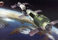 Стыковка корабля Союз-10 со станцией Салют Стыковка корабля Союз-10 со станцией Салют