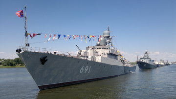Корабли Каспийской флотилии посетят порты Казахстана и Ирана в октябре