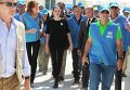 Посланник доброй воли ООН Анджелина Джоли прибыла в лагерь сирийских беженцев в Иордании Посланник доброй воли ООН Анджелина Джоли прибыла в лагерь сирийских беженцев в Иордании