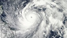 Тайфун Санба, снимок NASA Тайфун Санба, снимок NASA