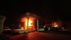 Пожар в консульстве США в Бенгази, Ливия Пожар в консульстве США в Бенгази, Ливия