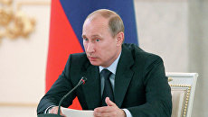 Президент России Владимир Путин. Архив Президент России Владимир Путин. Архив