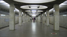 Станция Орехово Московского метрополитена. Архивное фото Станция Орехово Московского метрополитена. Архивное фото