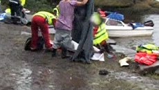 Видео, снятое при облете острова, на котором произошел теракт Видео, снятое при облете острова, на котором произошел теракт