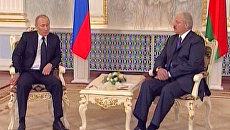 Путин и Лукашенко поговорили о белорусской АЭС последнего поколения Путин и Лукашенко поговорили о белорусской АЭС последнего поколения