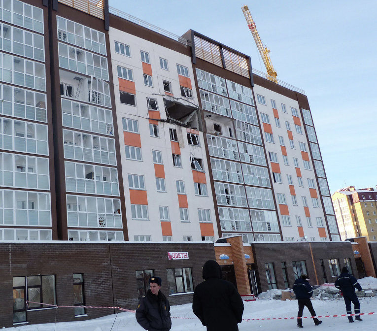 Взрыв газа в многоэтажной новостройке в Тюмени Взрыв газа в многоэтажной новостройке в Тюмени