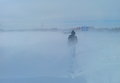Снежные заторы на трассах в Новосибирской области Снежные заторы на трассах в Новосибирской области