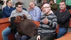 Оглашение приговора по делу о пожаре в клубе Хромая лошадь. Архивное фото Оглашение приговора по делу о пожаре в клубе Хромая лошадь. Архивное фото