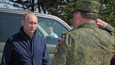 В.Путин посетил остров Гогланд в Финском заливе В.Путин посетил остров Гогланд в Финском заливе