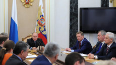 Заседание Совета по противодействию коррупции. Архивное фото Заседание Совета по противодействию коррупции. Архивное фото