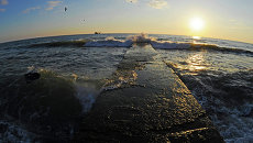 Черное море. Архивное фото Черное море. Архивное фото