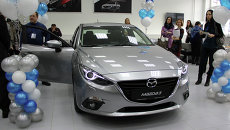На открытии автосалона Mazda в Томске, событийное фото На открытии автосалона Mazda в Томске, событийное фото