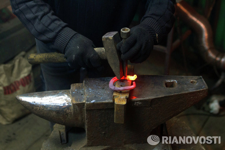 Томский кузнец: подкова в вашем доме лишней не будет Томский кузнец: подкова в вашем доме лишней не будет