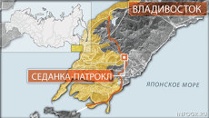 Участок трассы Седанка — бухта Патрокл Участок трассы Седанка — бухта Патрокл