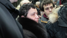 Судебное заседание по делу Елены Баснер, фото с места события Судебное заседание по делу Елены Баснер, фото с места события