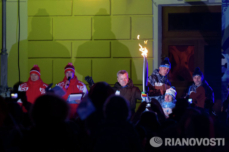 Эстафета паралимпийского огня в Северске Томской области Эстафета паралимпийского огня в Северске Томской области