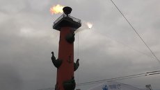 Огонь Паралимпийских игр зажгли от Ростральных колонн в Петербурге Огонь Паралимпийских игр зажгли от Ростральных колонн в Петербурге