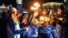 Эстафета Паралимпийского огня. Сочи. День 1 Эстафета Паралимпийского огня. Сочи. День 1