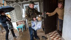 Референдум о статусе Крыма в Джанкойском районе, архивное фото Референдум о статусе Крыма в Джанкойском районе, архивное фото